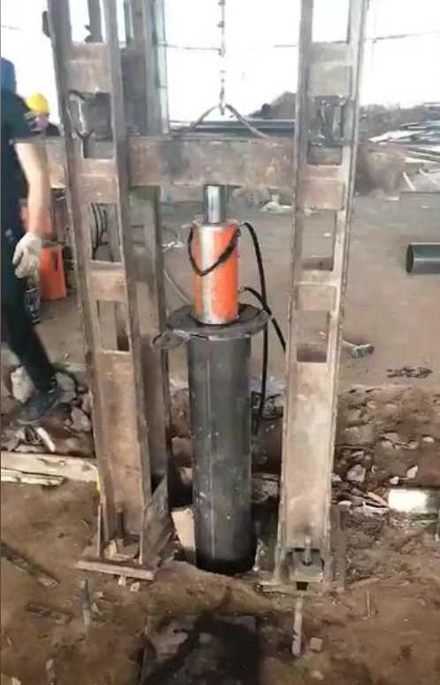 临汾隰县钢管桩加固